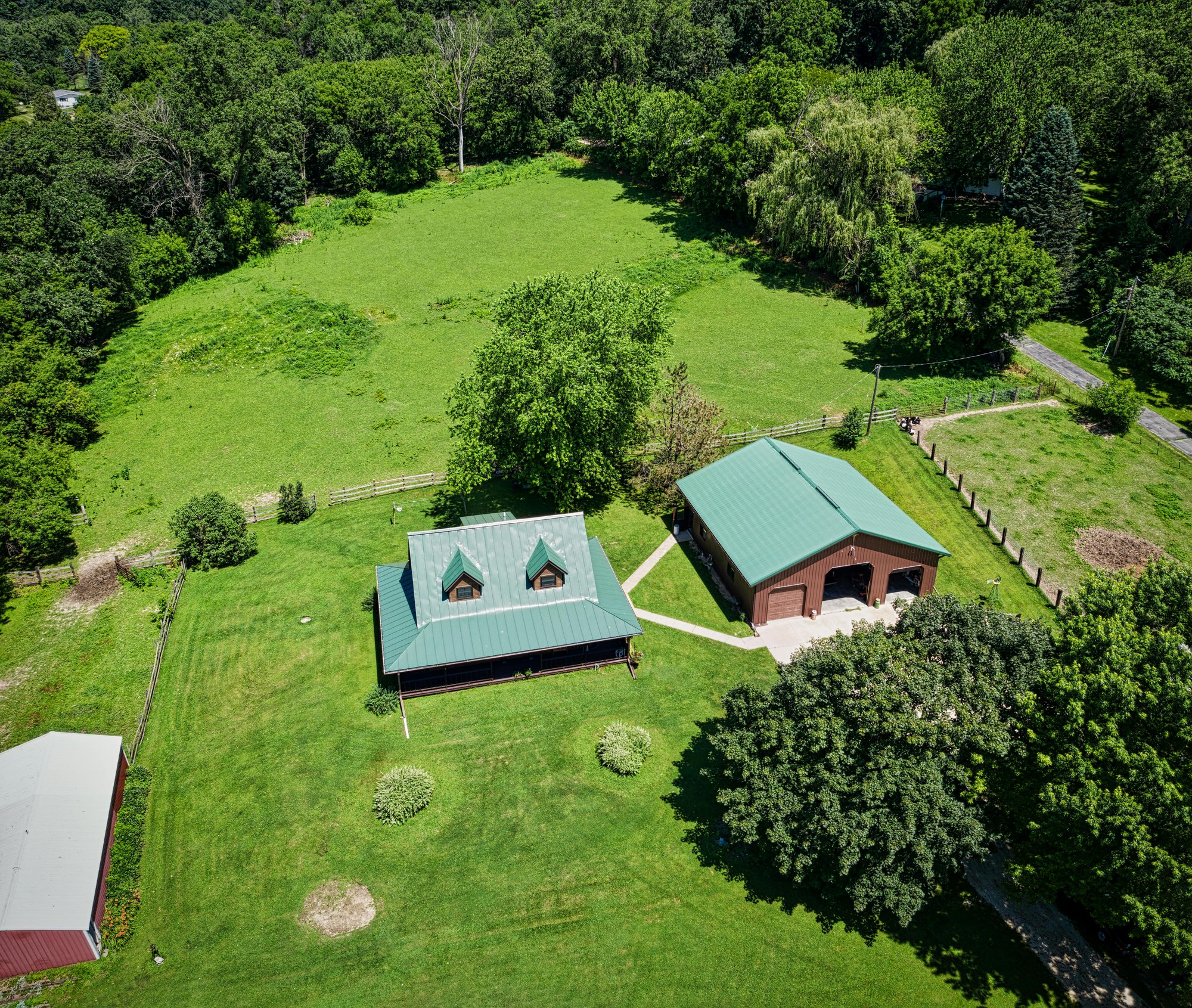 Birdseye shot  of subdivided land with help from Subdivision Lawyer